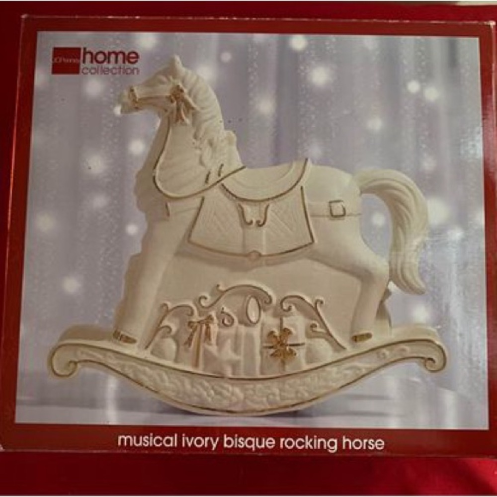 NWT Vintage in original box Musical Rocking Horse Collectors Item Perfect WORKS! - Picture 5 of 11